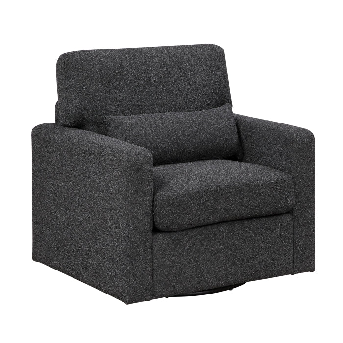 Pompano Swivel Chair (9630BK-1SW)