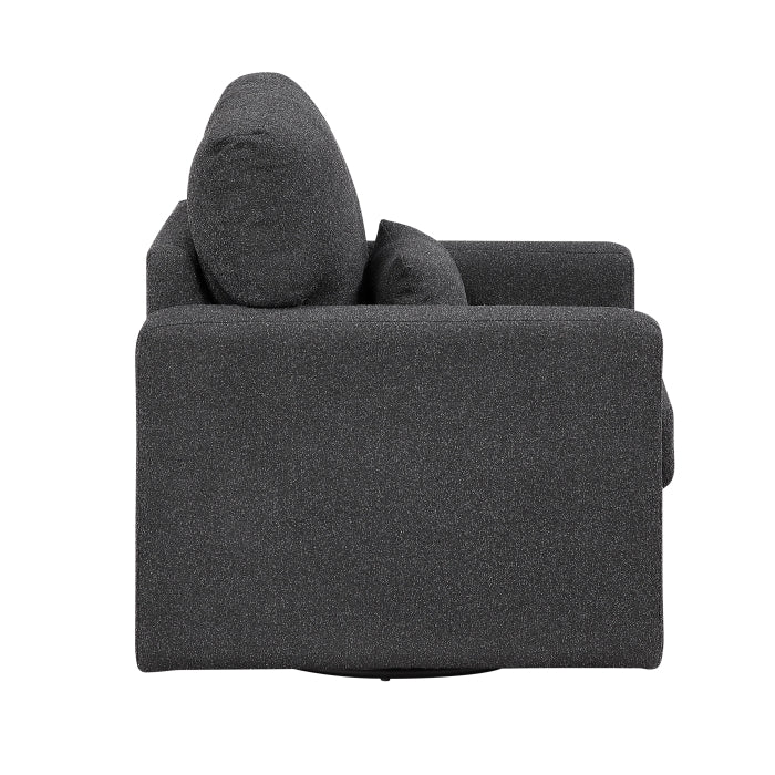 Pompano Swivel Chair (9630BK-1SW)