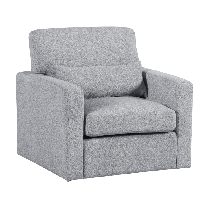 Pompano Swivel Chair (9630GY-1SW)