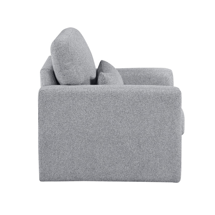 Pompano Swivel Chair (9630GY-1SW)