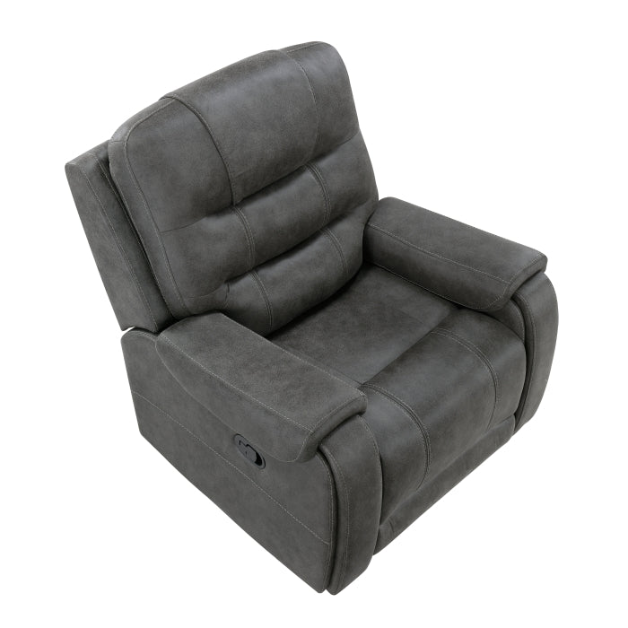Oberon Reclining Chair (9634DGY-1)