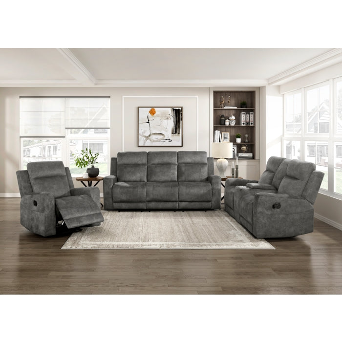 Muncie Double Reclining Sofa (9635DG-3)