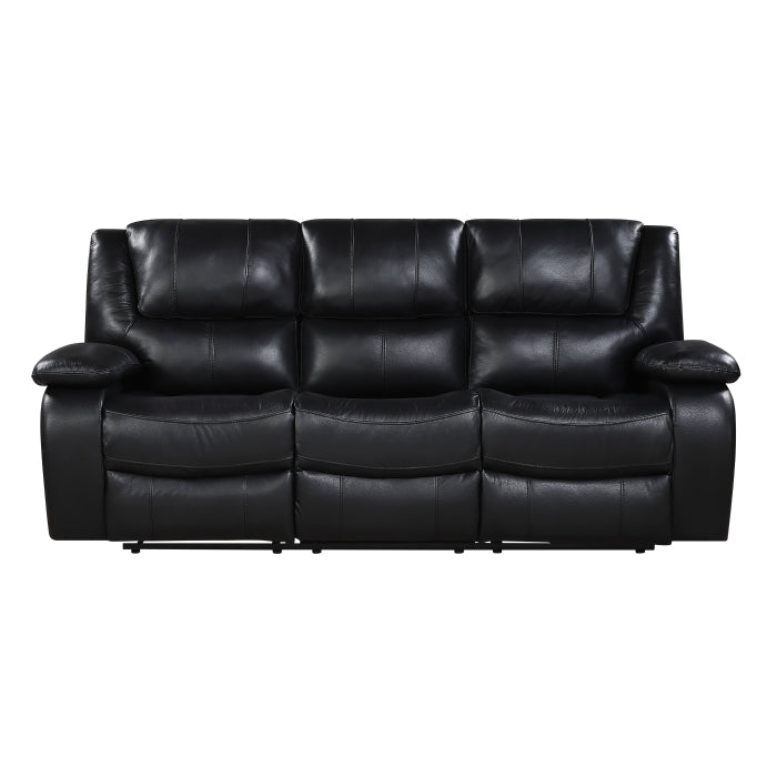 Ellicott Double Reclining Sofa (9639BK-3)