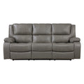 Ellicott Double Reclining Sofa (9639GY-3)