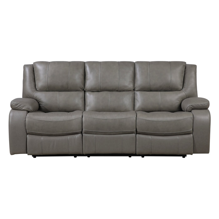 Ellicott Double Reclining Sofa (9639GY-3)