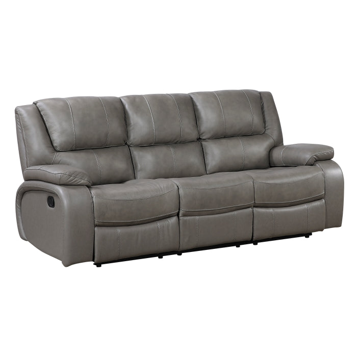 Ellicott Double Reclining Sofa (9639GY-3)