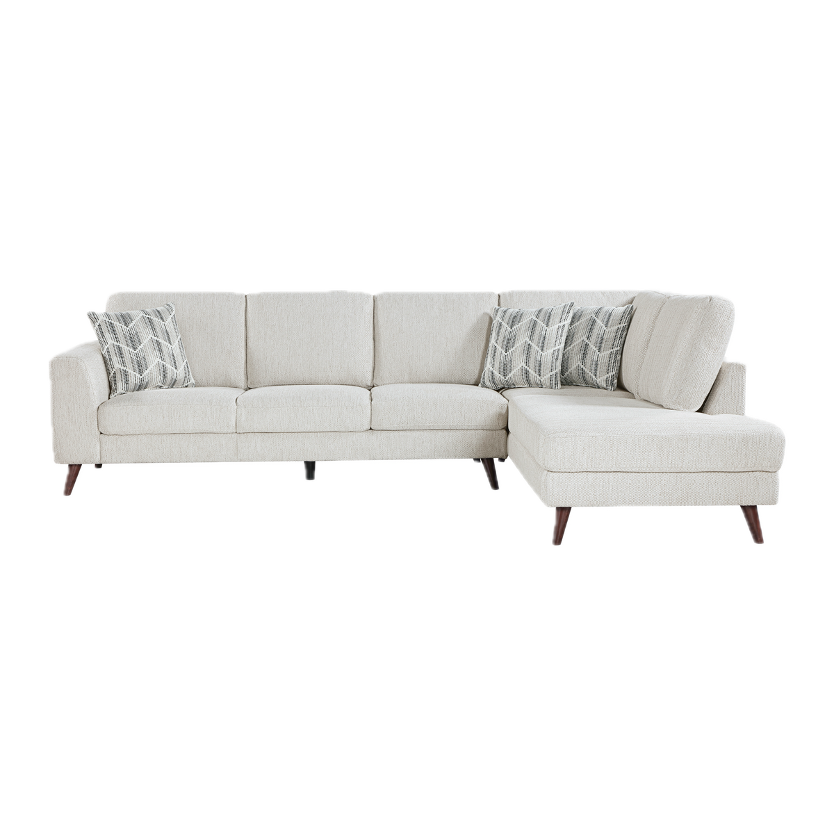 Broadway 2-Piece Sectional with Right Chaise