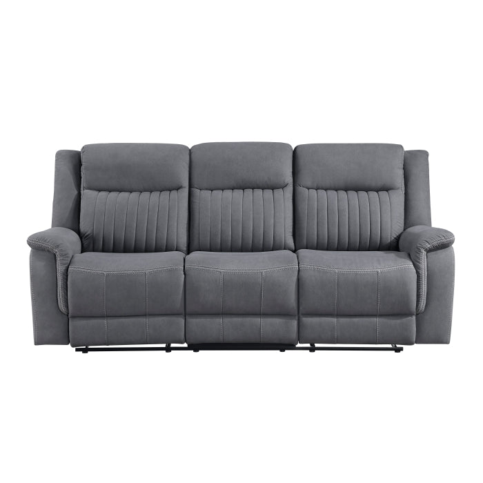 Dean Double Reclining Sofa (9646GY-3)