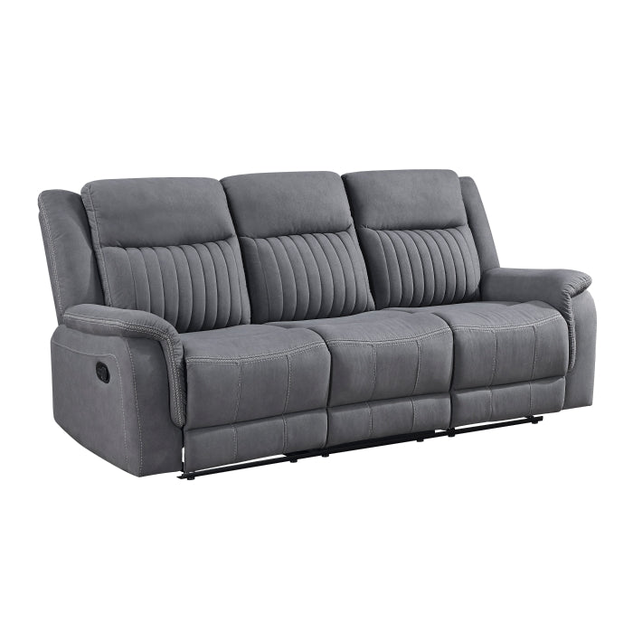 Dean Double Reclining Sofa (9646GY-3)