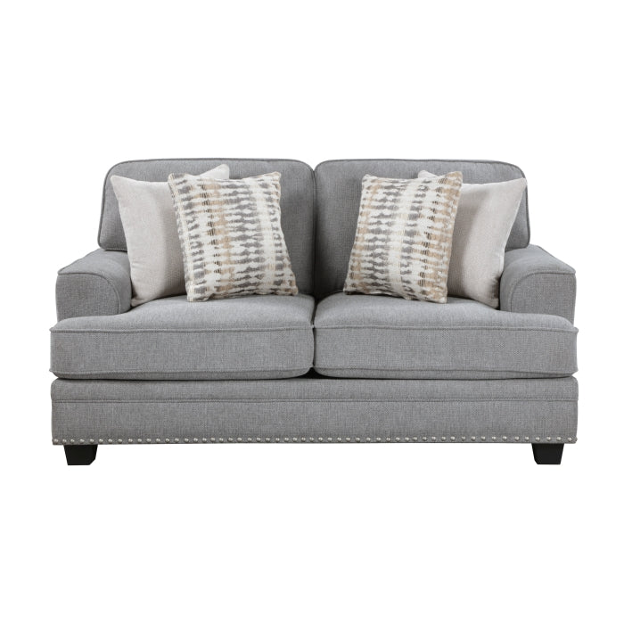 Bradford Love Seat (9648GY-2)