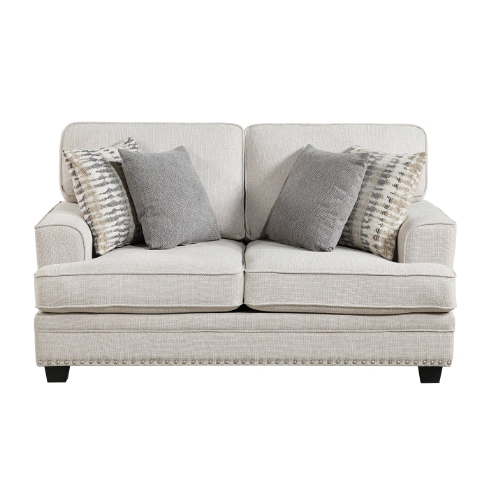 Bradford Love Seat - Stone Gray