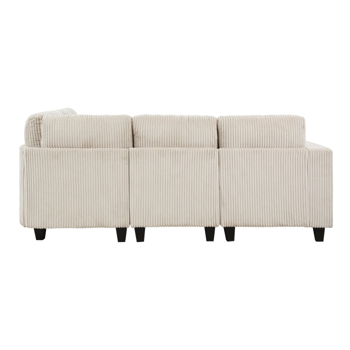 Walterboro 4-Piece Sectional with Storage, Storage Pouches and Charging Ports (9650BE*4SC)