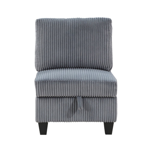 Armless Chair with Storage - Walterboro - HD product view