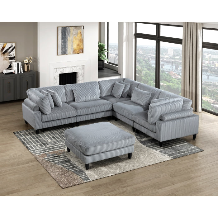 Robstown Ottoman (9688GY-4)