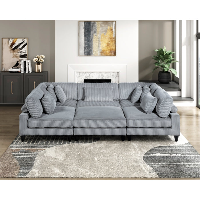 Robstown Ottoman (9688GY-4)
