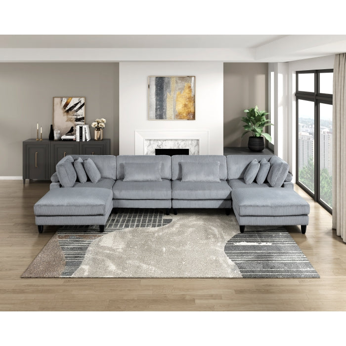 Robstown Ottoman (9688GY-4)