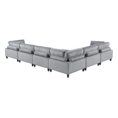 Robstown 6-Piece Modular Sectional (9688GY*63CR3AC)