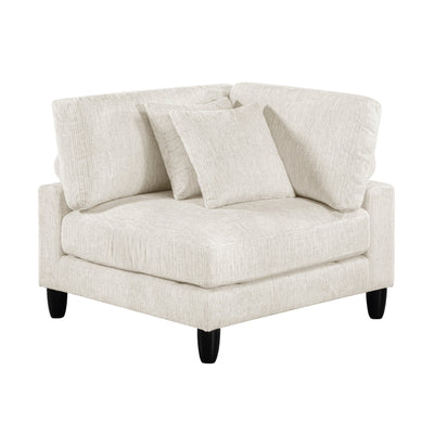 Robstown 5-Piece Modular Sectional with Ottoman (9688NBE*52CR2ACOT)