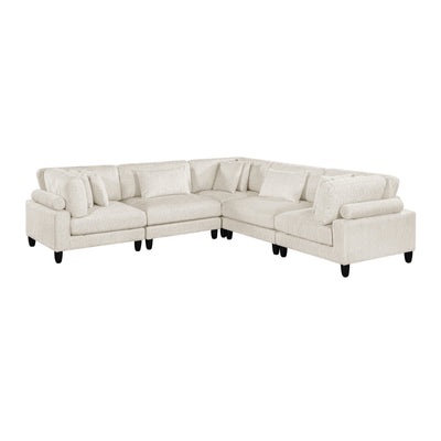 Robstown 5-Piece Modular Sectional (9688NBE*53CR2AC)