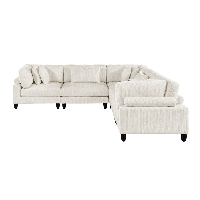 Robstown 5-Piece Modular Sectional (9688NBE*53CR2AC)