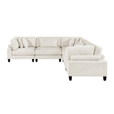 Robstown 5-Piece Modular Sectional (9688NBE*53CR2AC)