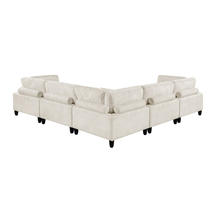 Robstown 5-Piece Modular Sectional (9688NBE*53CR2AC)