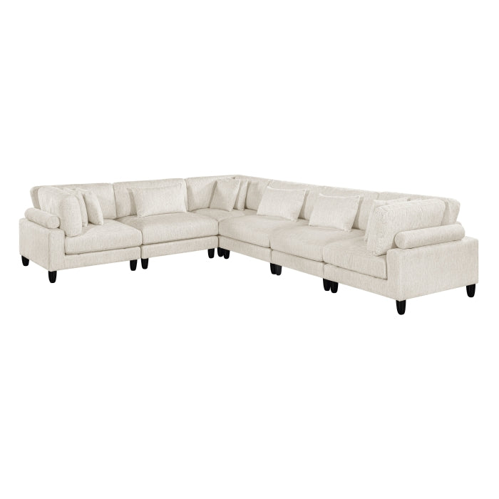 Robstown 6-Piece Modular Sectional (9688NBE*63CR3AC)