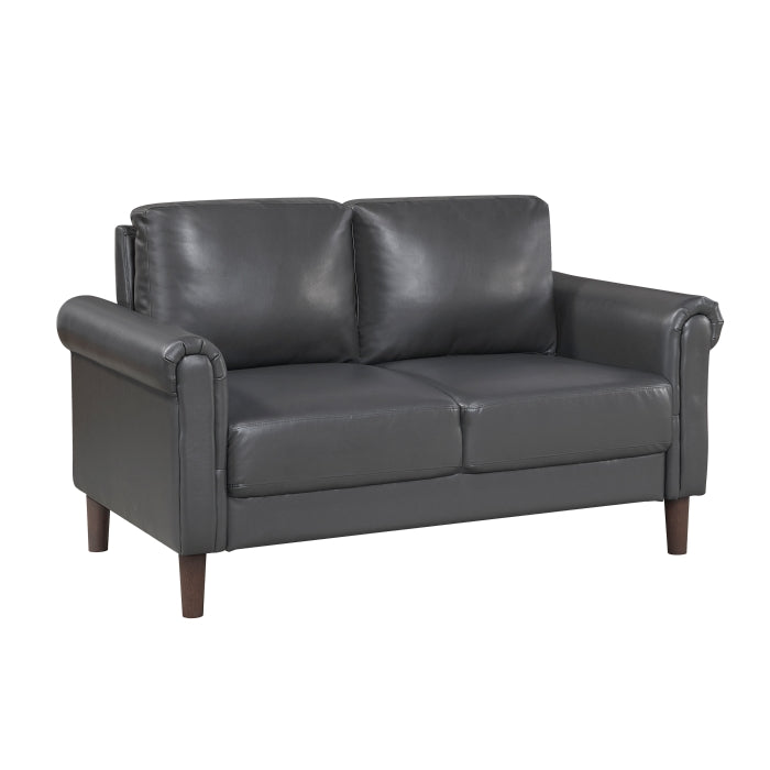 Hector Love Seat (9690DGY-2)