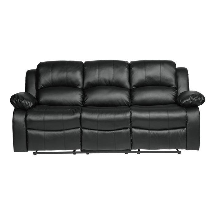 Cranley Double Reclining Sofa (9700BLK-3)
