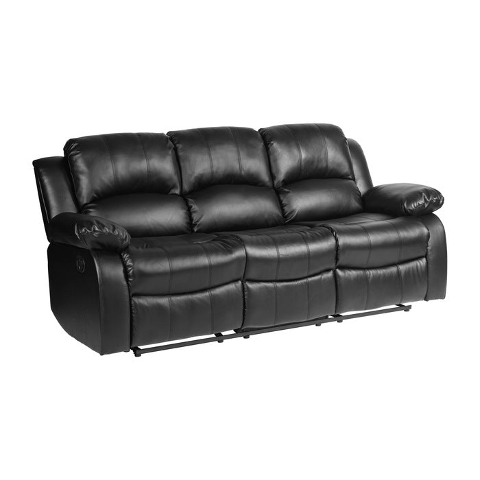 Cranley Double Reclining Sofa (9700BLK-3)