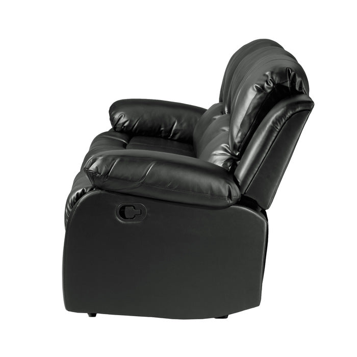 Cranley Double Reclining Sofa (9700BLK-3)