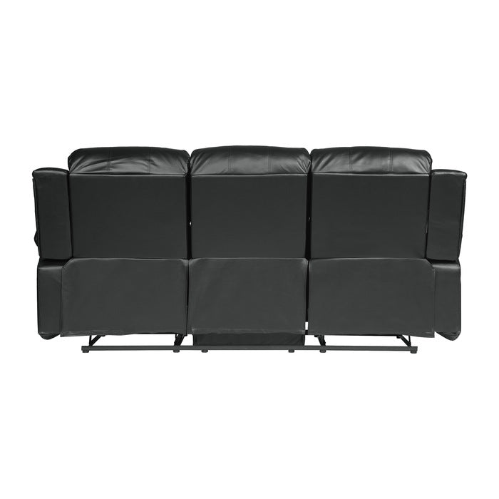 Cranley Double Reclining Sofa (9700BLK-3)