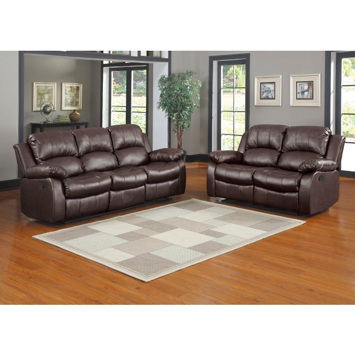 Cranley Double Reclining Sofa (9700BRW-3)