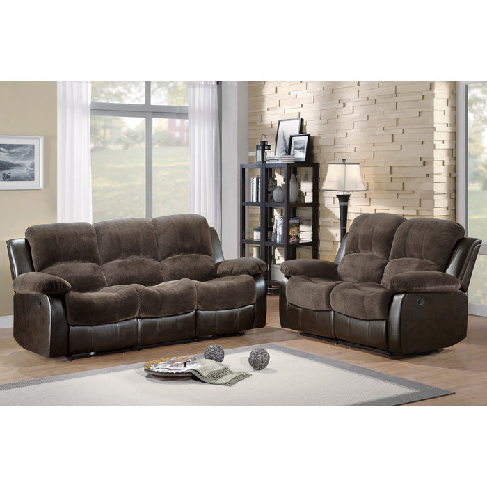 Cranley Double Reclining Sofa (9700FCP-3)
