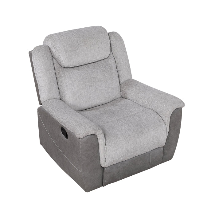Harriette Reclining Chair (9703GY-1)