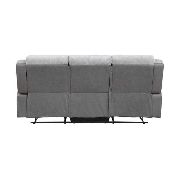 Harriette Double Reclining Sofa (9703GY-3)