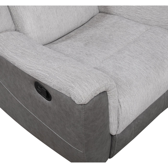 Harriette Double Reclining Sofa (9703GY-3)