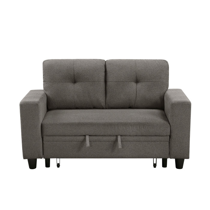 Robinson Love Seat with Pull-out Bed, Shelves and Charging Ports (9705DB-2*)