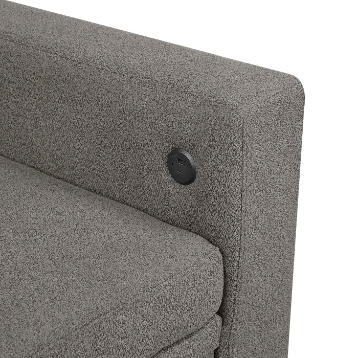 Robinson Love Seat with Pull-out Bed, Shelves and Charging Ports (9705DB-2*)