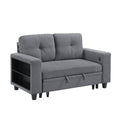 Robinson Love Seat with Pull-out Bed, Shelves and Charging Ports (9705GY-2*)