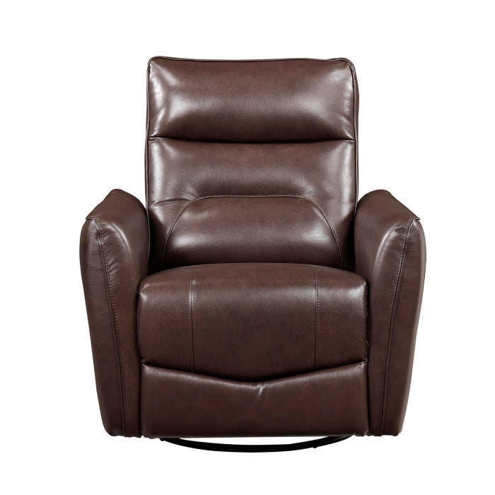 Thomas Swivel Glider Reclining Chair (9713BRW-1SW)