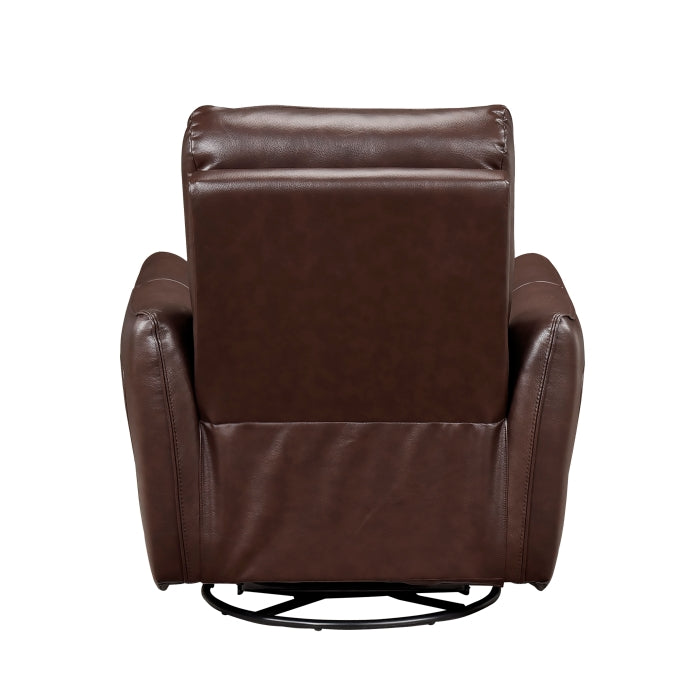 Thomas Swivel Glider Reclining Chair (9713BRW-1SW)