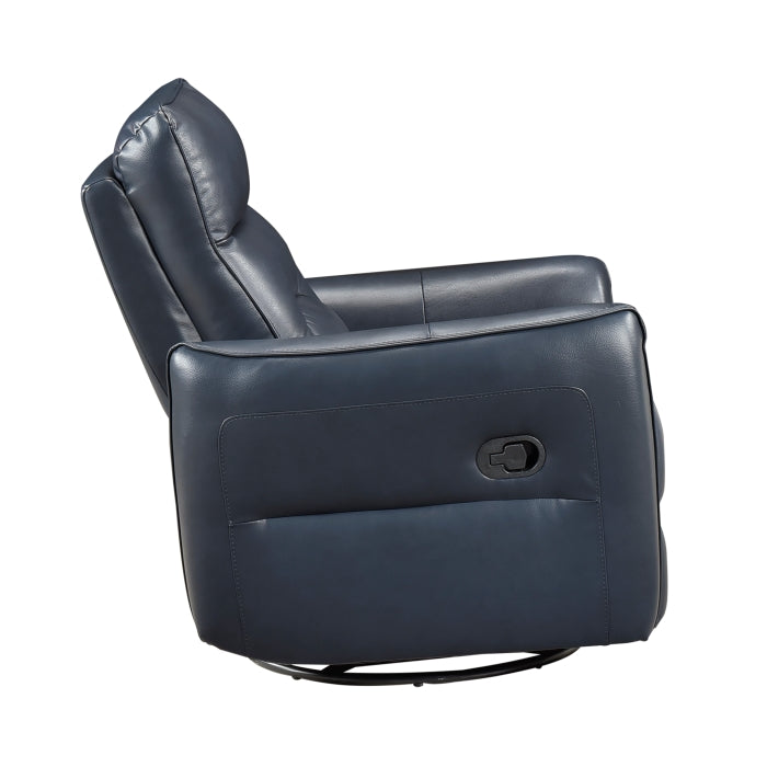 Thomas Swivel Glider Reclining Chair (9713DBU-1SW)