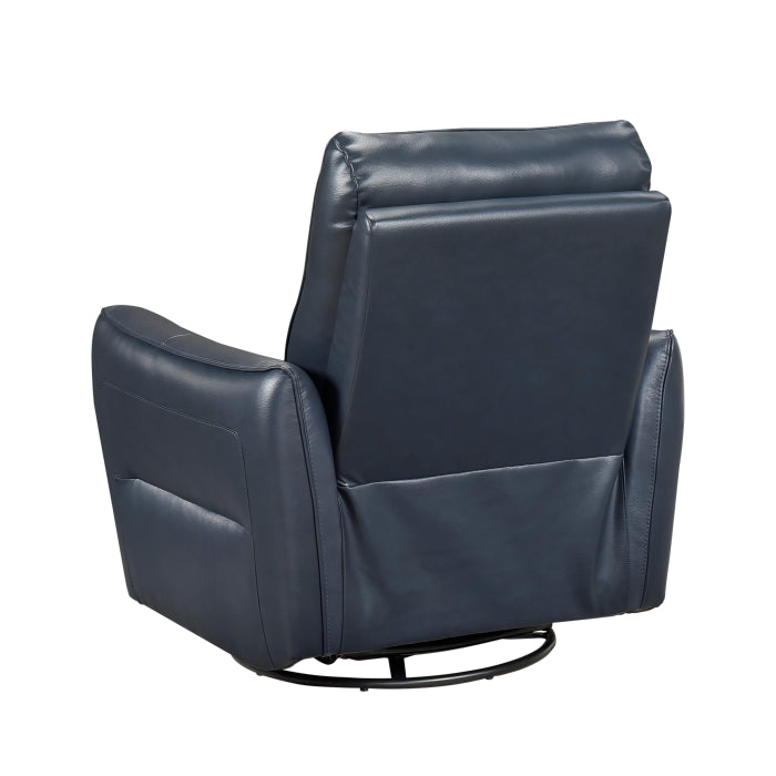 Thomas Swivel Glider Reclining Chair (9713DBU-1SW)