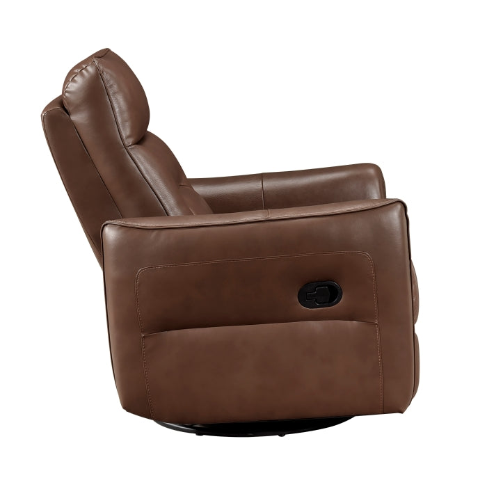 Thomas Swivel Glider Reclining Chair (9713TBR-1SW)