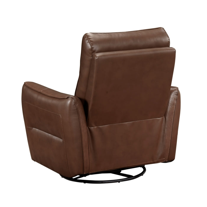 Thomas Swivel Glider Reclining Chair (9713TBR-1SW)
