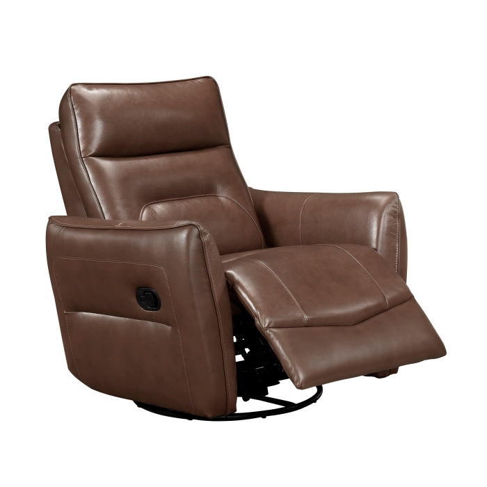 Thomas Swivel Glider Reclining Chair (9713TBR-1SW)