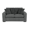 Athena Love Seat (9720DGY-2)