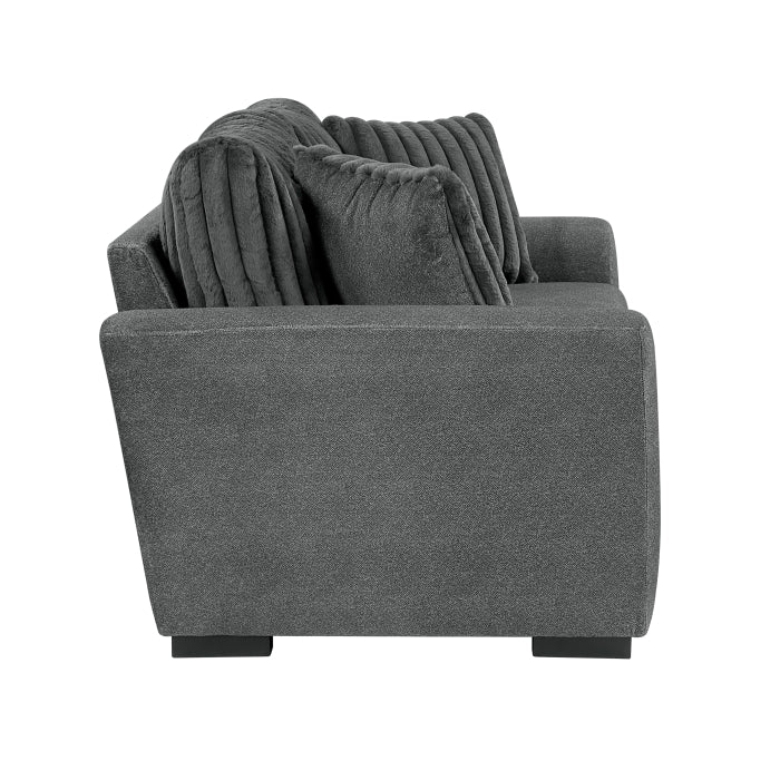 Athena Love Seat (9720DGY-2)