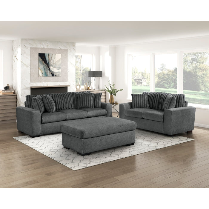 Athena Ottoman (9720DGY-4)